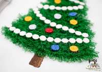 Fringe Christmas Tree with Bonus FSL Ornaments & Garland