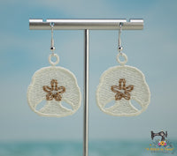 FSL Sand Dollar Earrings