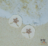 FSL Sand Dollar Earrings
