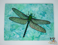 FSL & Mylar Giant Dragonfly - 5x7 hoop