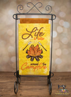 ITH Campfire Mylar Mini Quilt