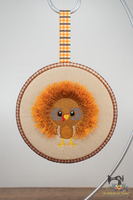 ITH Fringe Turkey Ornament
