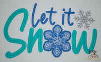 Let it Snow - Mylar