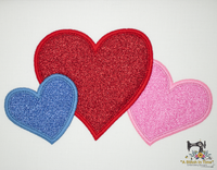 Triple Hearts Applique