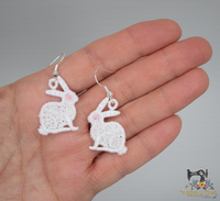 FSL Chocolate Bunny Earrings