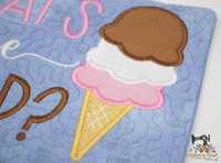 ITH Ice Cream Mug Rug Set