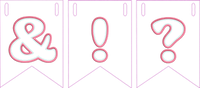 ITH Alphabet Banner Set