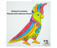 Redwork Parrots
