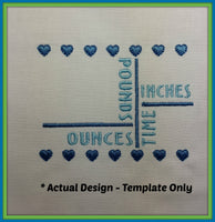 4x4 Birth Announcement Template