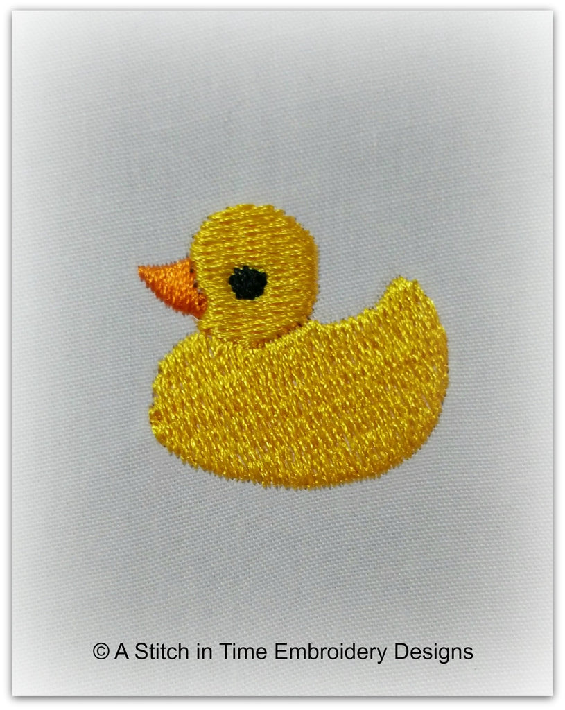 Mini Diaper Pin Girl Machine Embroidery Design - baby