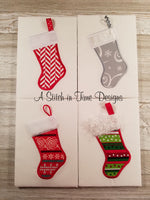 Christmas Stocking Applique