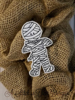 ITH Wreath Decor - Mummy 4x4