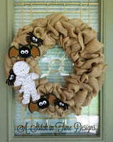 ITH Wreath Decor - Mummy 4x4