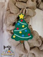 ITH Wreath Decor Christmas Tree (5x7 hoops)