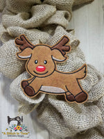ITH Wreath Decor Reindeer 5x7