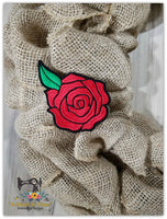 ITH Wreath Decor - Rose 4x4