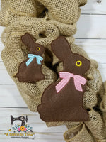 ITH Chocolate Rabbit 4x4