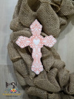 ITH Redwork Cross