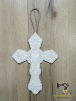 ITH Redwork Cross