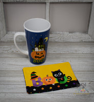 ITH Boo Mug Rug