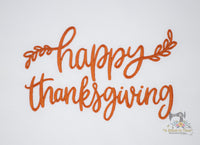 Happy Thanksgiving