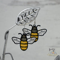 FSL Bee Earrings &  FSL Bee - Small
