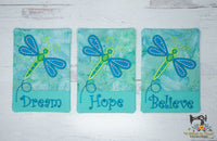 ITH Dragonfly Mug Rug Set