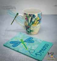 ITH Dragonfly Mug Rug Set