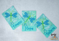 ITH Dragonfly Mug Rug Set