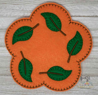 ITH Fall Leaf Mug Rug