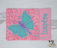 ITH Butterfly Mug Rug Set