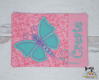 ITH Butterfly Mug Rug Set