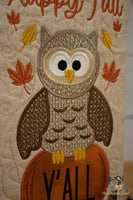 ITH Happy Fall Mini Quilt