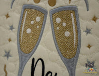 ITH Happy New Year Mini Quilt