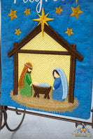 ITH O' Holy Night Mylar Mini Quilt
