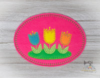 ITH Tulip Mug Rug