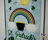 ITH Saint Patrick's Mini Quilt