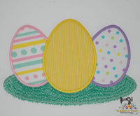 Applique Eggs Set