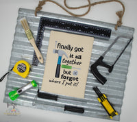Forgot Where I Put It - Tools