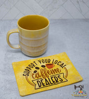 ITH Caffeine Mug Rug