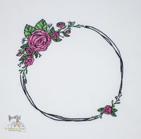 Rose Wreath - 2 versions