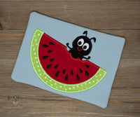 ITH Ant Bites Mug Rug 5 x 7