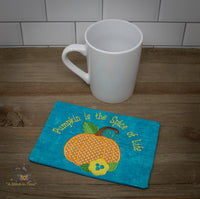 ITH Pumpkin Spice Mug Rug