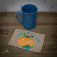 ITH Pumpkin Spice Mug Rug