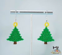 FSL Christmas Tree Earrings