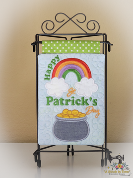 ITH Saint Patrick's Day Micro Quilt