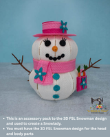 3D FSL Snowlady Accessory Pack