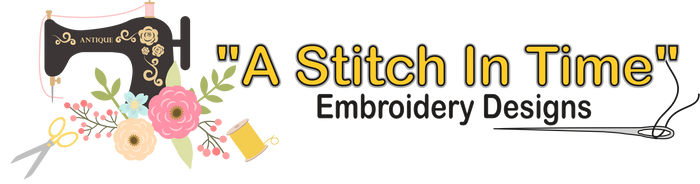 Stick and stitch embroidery designs – Nest Of Petals