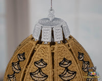3D FSL Bell Ornament