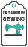 ITH Sewing Luggage Tag